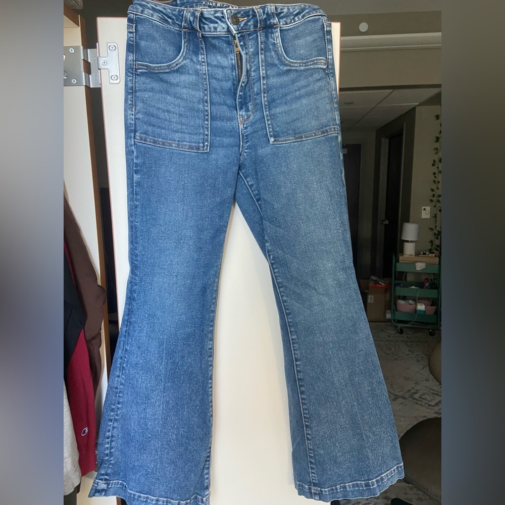 American eagle flare jeans